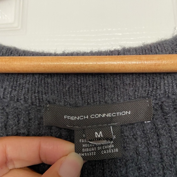 French Connection Oversized V-Neck Sweater - Picture 4 of 7
